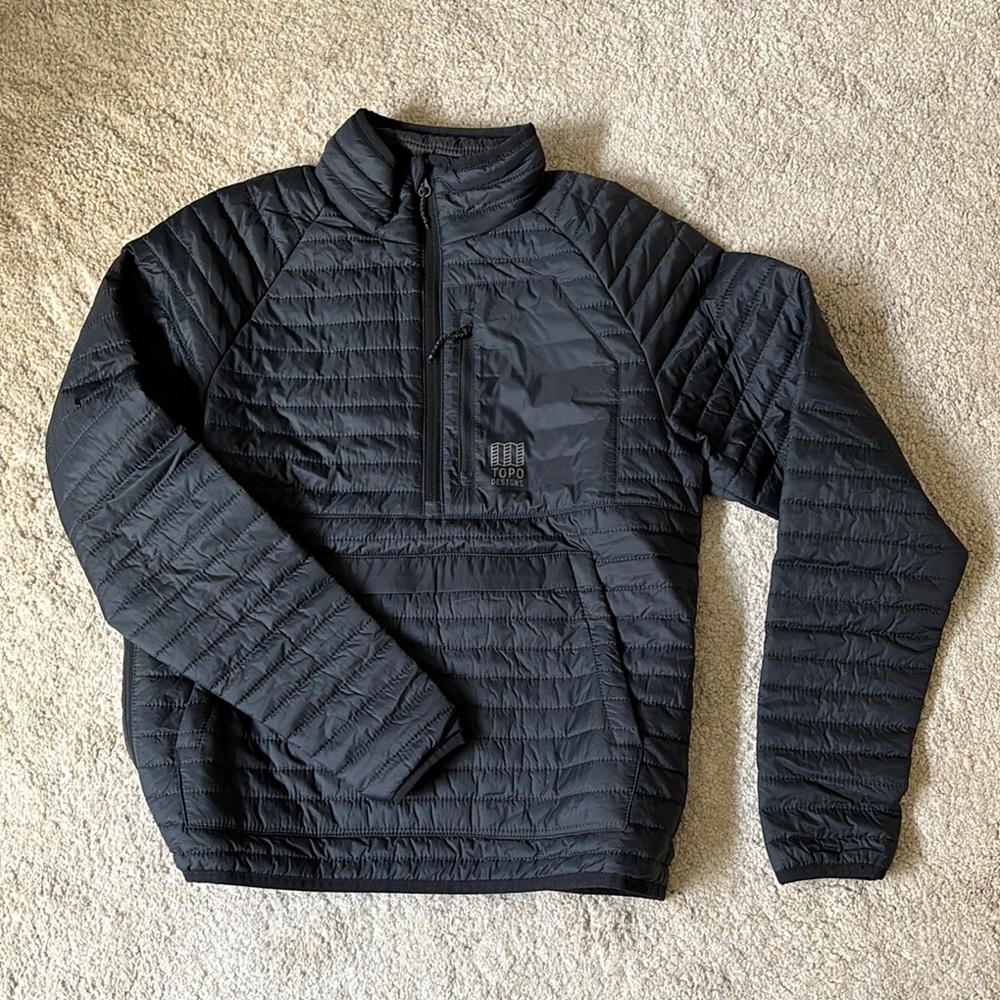 Topo Designs Black Global Pullover Women’s XS (ON HOLD)